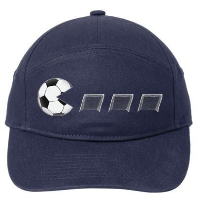 Soccer For Soccer Goals Soccer 7-Panel Snapback Hat