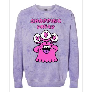 Shopping Freak Colorblast Crewneck Sweatshirt