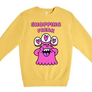 Shopping Freak Premium Crewneck Sweatshirt