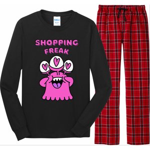 Shopping Freak Long Sleeve Pajama Set