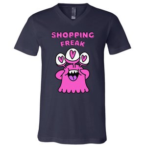 Shopping Freak V-Neck T-Shirt