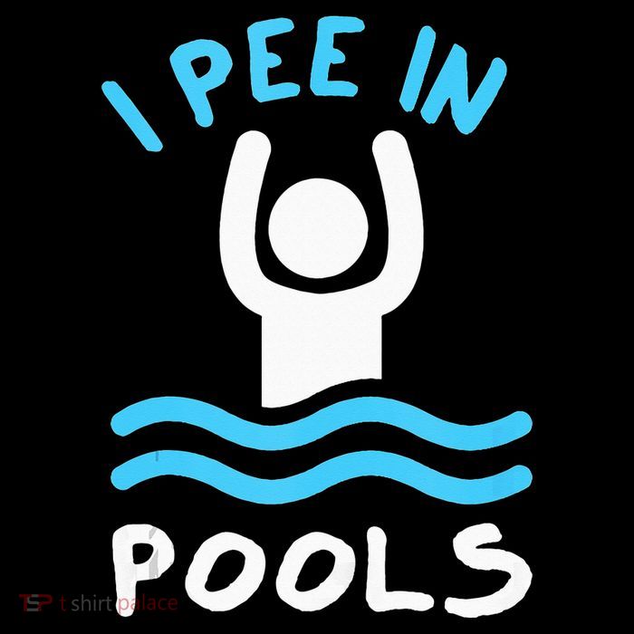 Swimmer Funny Swimming I Pee In Pools Flexfit Unipanel Trucker Cap