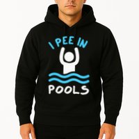 Swimmer Funny Swimming I Pee In Pools Hoodie