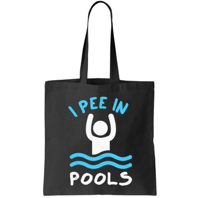 Swimmer Funny Swimming I Pee In Pools Bag