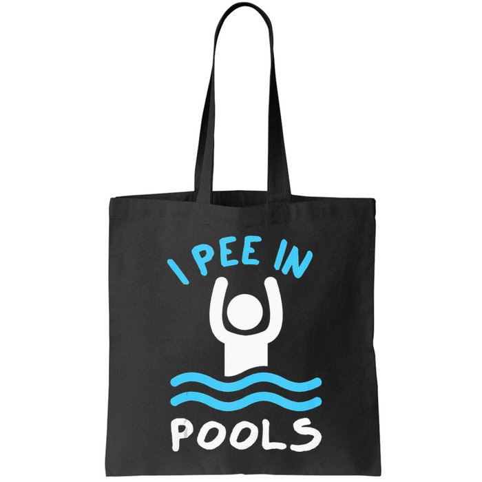 Swimmer Funny Swimming I Pee In Pools Bag