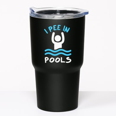 Swimmer Funny Swimming I Pee In Pools Tumbler