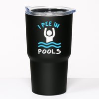 Swimmer Funny Swimming I Pee In Pools Tumbler