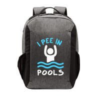Swimmer Funny Swimming I Pee In Pools Vector Backpack