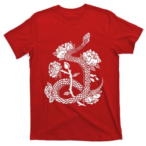 Snake & Flowers T-Shirt