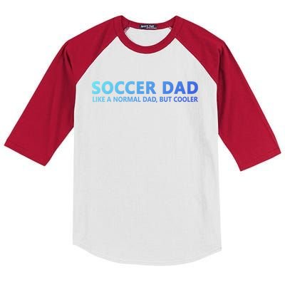 Soccer Father Soccer Dad Cool Gift Kids Colorblock Raglan Jersey