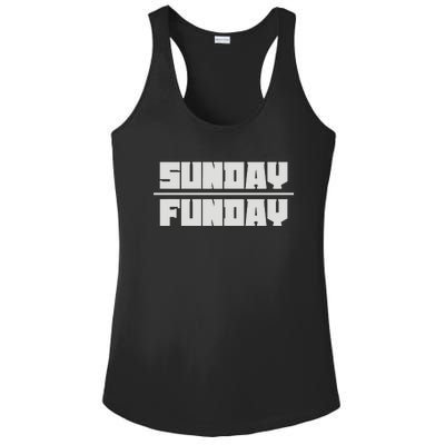 Sunday Funday Ladies PosiCharge Competitor Racerback Tank