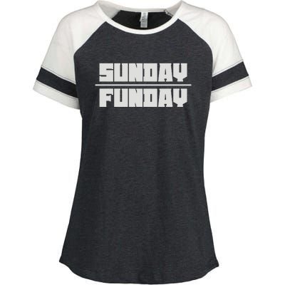 Sunday Funday Enza Ladies Jersey Colorblock Tee