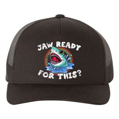 Shark Funny Shark Lover Gift Shark Yupoong Adult 5-Panel Trucker Hat