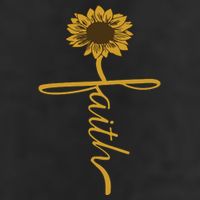 Sunflower Faith 25L Jumbo Tote