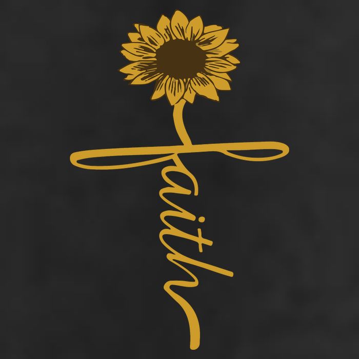 Sunflower Faith 25L Jumbo Tote