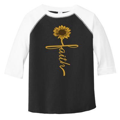 Sunflower Faith Toddler Fine Jersey T-Shirt