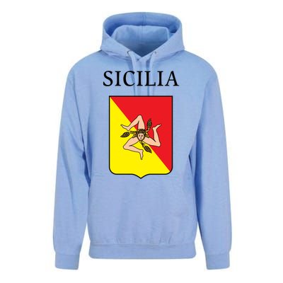 Sicilia Flag Sicily Palermo Italy Gift Unisex Surf Hoodie