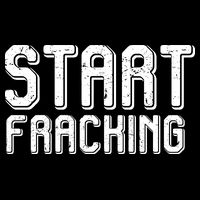 Start Fracking Drawstring Bag