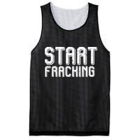 Start Fracking Mesh Reversible Basketball Jersey Tank