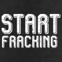 Start Fracking Golf Towel