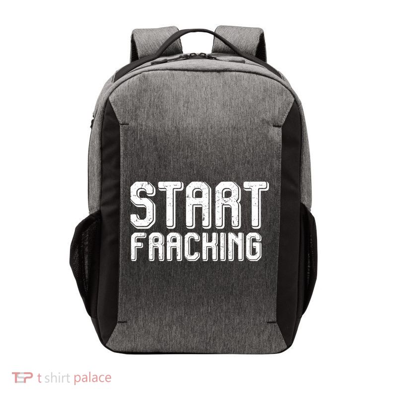 Start Fracking Vector Backpack