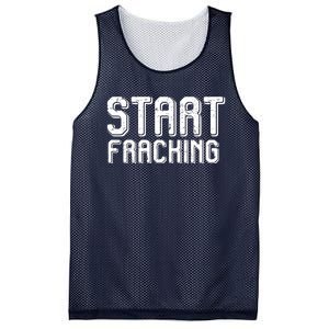 Start Fracking Mesh Reversible Basketball Jersey Tank