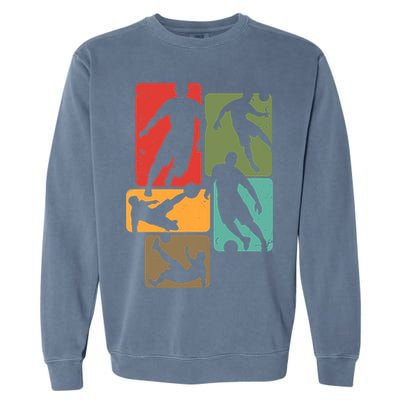 Soccer For Soccer Player | Retro Boys Soccer Garment-Dyed Sweatshirt