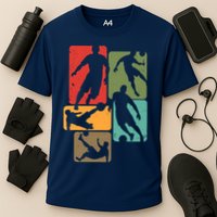 Soccer For Soccer Player | Retro Boys Soccer Cooling Performance Crew T-Shirt