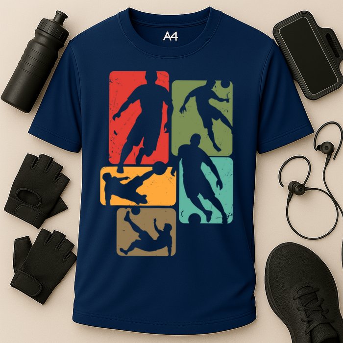 Soccer For Soccer Player | Retro Boys Soccer Cooling Performance Crew T-Shirt