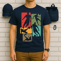 Soccer For Soccer Player | Retro Boys Soccer T-Shirt