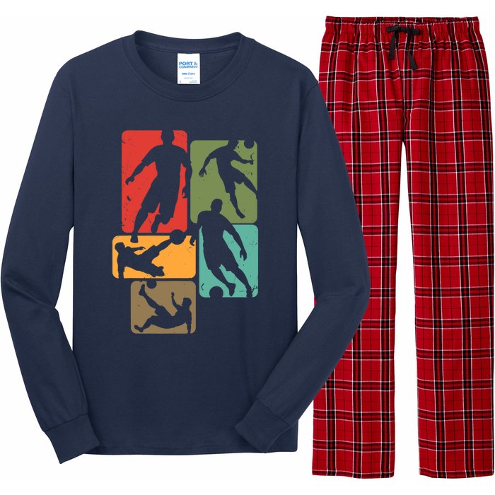 Soccer For Soccer Player | Retro Boys Soccer Long Sleeve Pajama Set