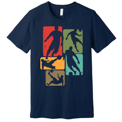 Soccer For Soccer Player | Retro Boys Soccer Premium T-Shirt