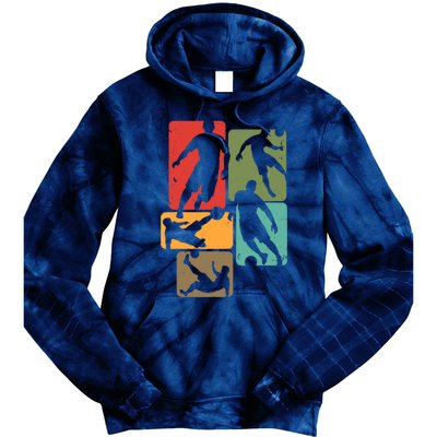 Soccer For Soccer Player | Retro Boys Soccer Tie Dye Hoodie