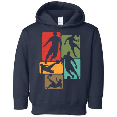 Soccer For Soccer Player | Retro Boys Soccer Toddler Hoodie