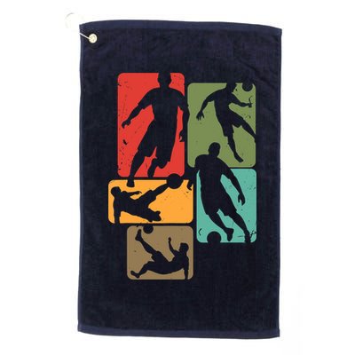 Soccer For Soccer Player | Retro Boys Soccer Golf Towel
