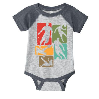 Soccer For Soccer Player | Retro Boys Soccer Infant Baby Jersey Bodysuit