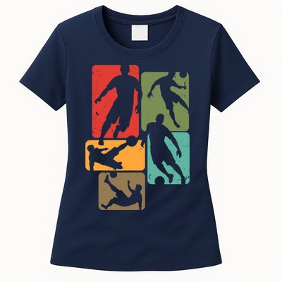 Soccer For Soccer Player | Retro Boys Soccer Womens T-Shirt