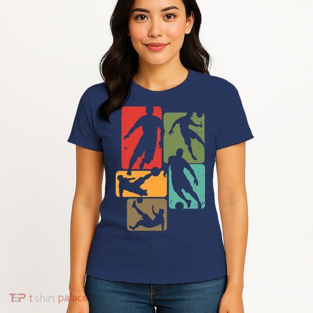 Soccer For Soccer Player | Retro Boys Soccer Womens T-Shirt