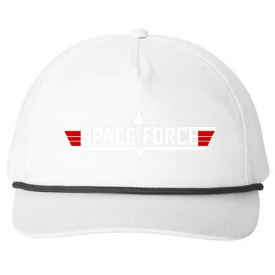 Space Force Snapback Five-Panel Rope Hat