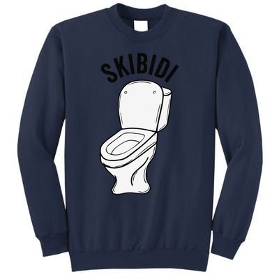 Skibid.I Funny Toilet Meme Brain Rot Humor Sweatshirt