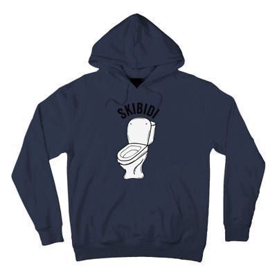 Skibid.I Funny Toilet Meme Brain Rot Humor Tall Hoodie