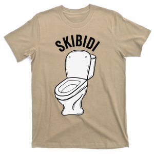 Skibid.I Funny Toilet Meme Brain Rot Humor T-Shirt