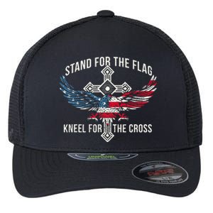 Stand For The Flag Usa American Flag Flexfit Unipanel Trucker Cap