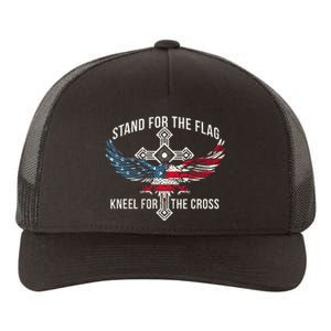 Stand For The Flag Usa American Flag Yupoong Adult 5-Panel Trucker Hat