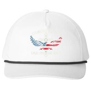 Stand For The Flag Usa American Flag Snapback Five-Panel Rope Hat