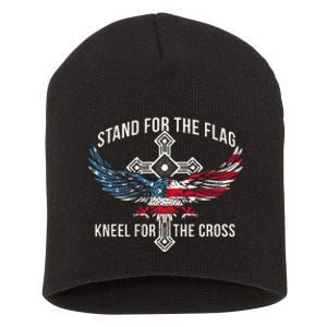 Stand For The Flag Usa American Flag Short Acrylic Beanie