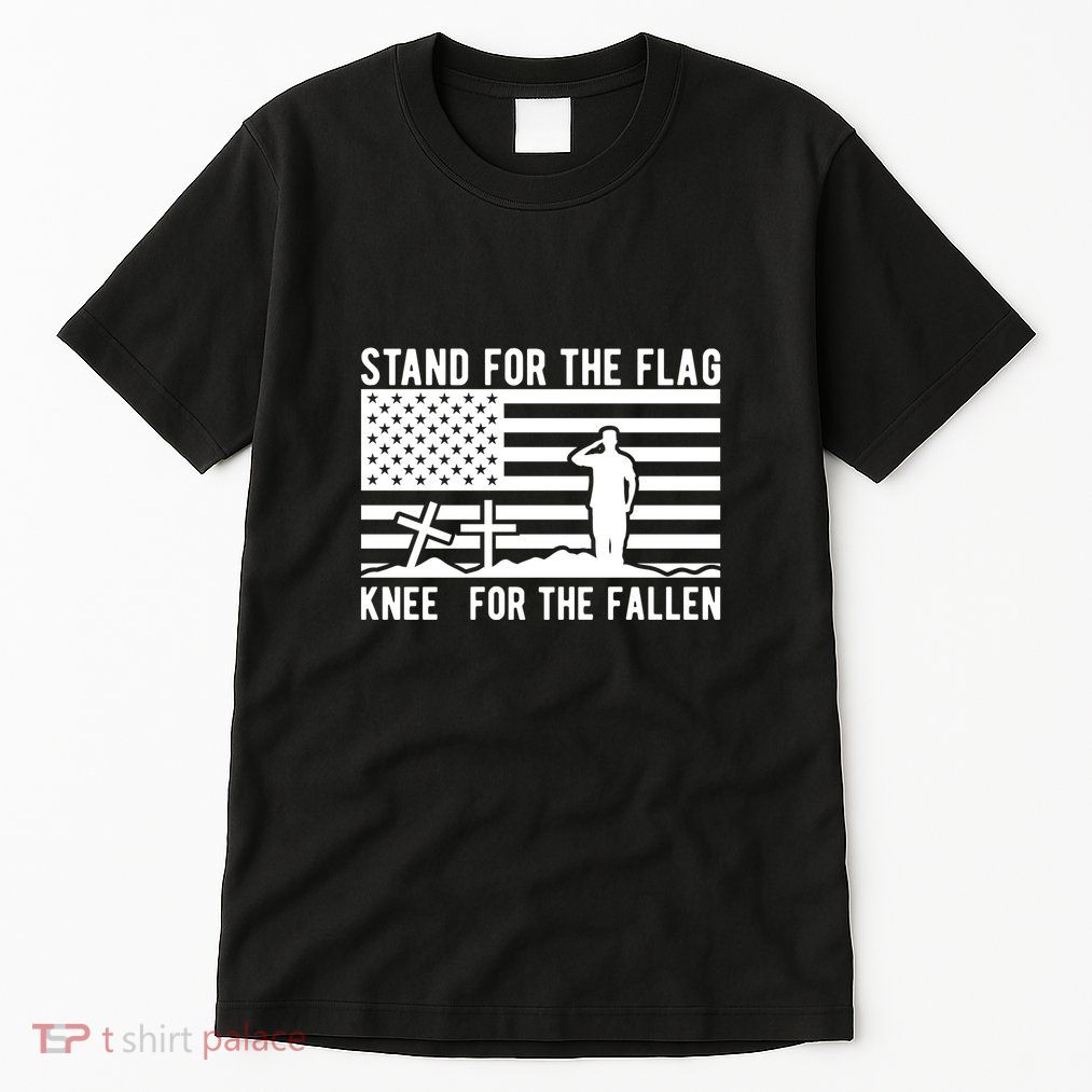 Stand For The Flag Kneel For The Fallen For Memorial Day Gift Tall T-Shirt
