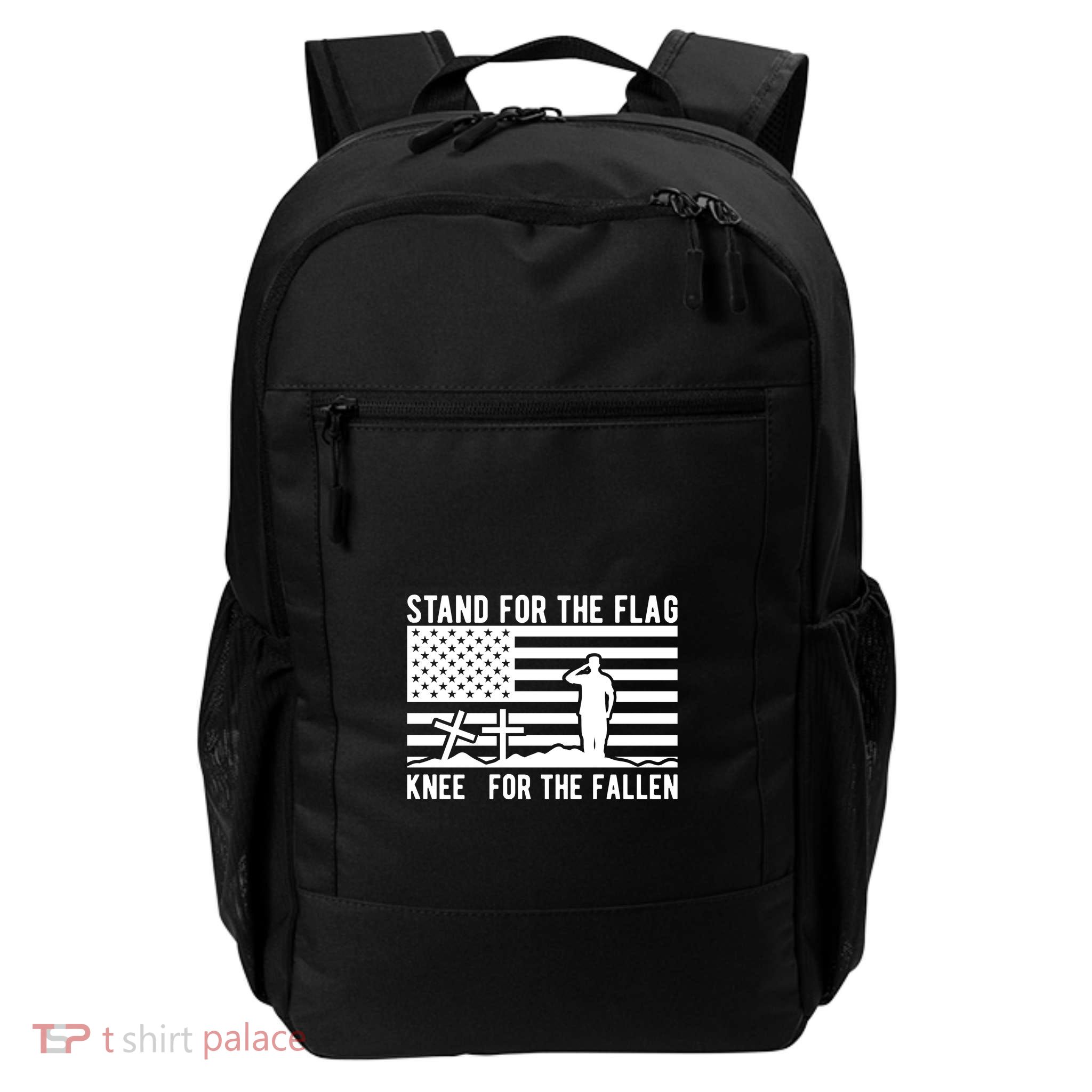 Stand For The Flag Kneel For The Fallen For Memorial Day Gift Backpack