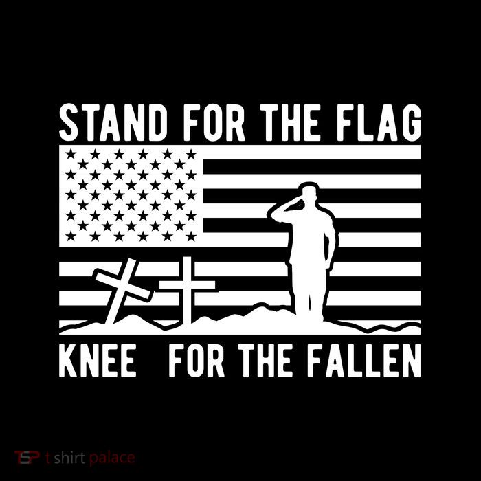 Stand For The Flag Kneel For The Fallen For Memorial Day Gift Backpack
