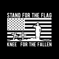Stand For The Flag Kneel For The Fallen For Memorial Day Gift Bucket Hat